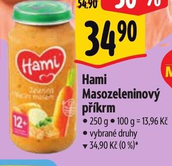 Albert Hami Masozeleninový příkrm nabídka