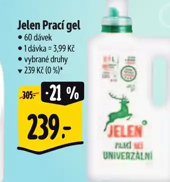 Albert Jelen Prací gel nabídka