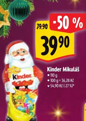 Albert Kinder Mikulas nabídka
