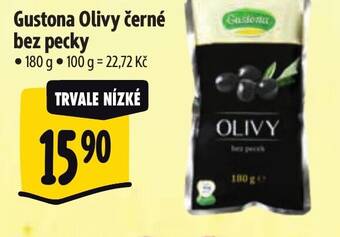 Albert Gustona Olivy černé bez pecky nabídka