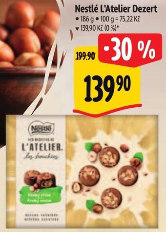 Albert Nestlé L'Atelier Dezert nabídka