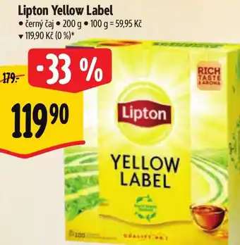 Albert Lipton Yellow Label nabídka