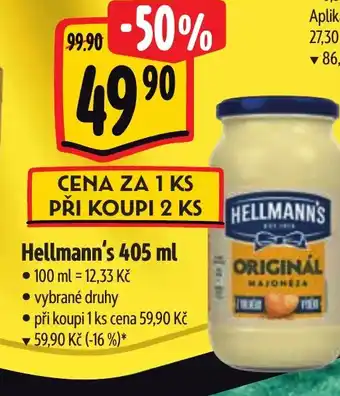Albert Hellmann's 405 ml nabídka