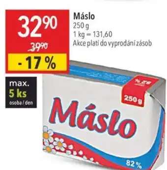 Globus Máslo nabídka