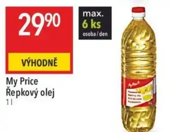Globus My Price Řepkový olej nabídka