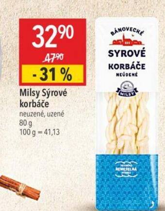 Globus Milsy Sýrové korbáče nabídka