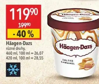 Globus Häagen-Dazs nabídka