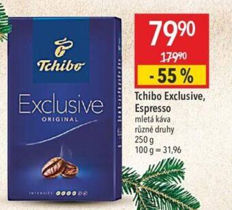 Globus Tchibo Exclusive, Espresso nabídka
