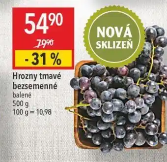 Globus Hrozny tmavé bezsemenné nabídka