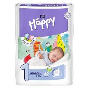 Prima Drogerie Happy newborn dětské plenky 1 á 42 ks nabídka