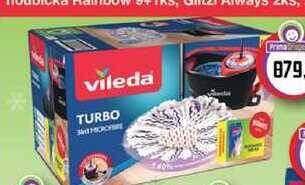 Prima Drogerie Vileda turbo set nabídka