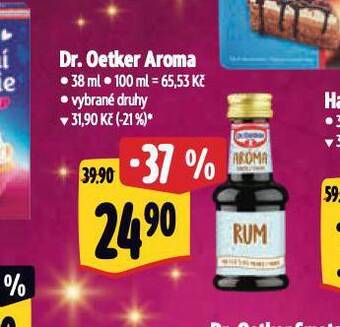 Albert Dr. oetker aroma nabídka