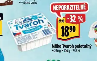 Albert Milko tvaroh nabídka