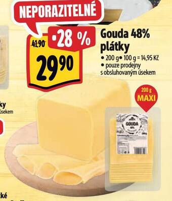 Albert Gouda sýr nabídka