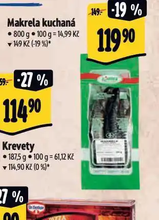Albert Makrela kuchaná nabídka