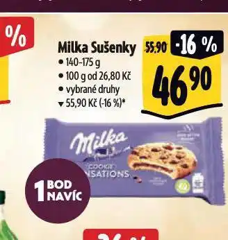 Albert Milka sušenky nabídka