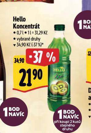 Albert Hello koncentrát nabídka