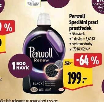 Albert Perwoll speciální gel na praní nabídka