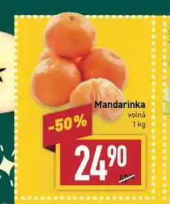 Billa Mandarinky nabídka