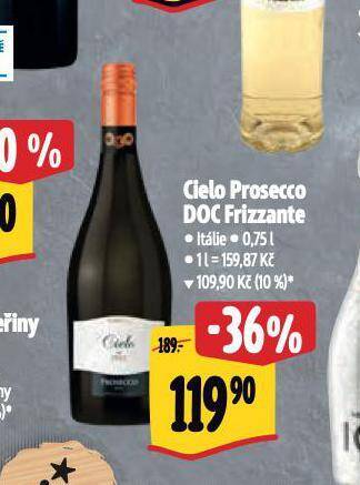 Albert Cielo prosecco doc nabídka