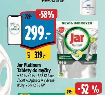 Albert Jar tablety do myčky nabídka