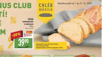 Billa Chléb semolinový nabídka