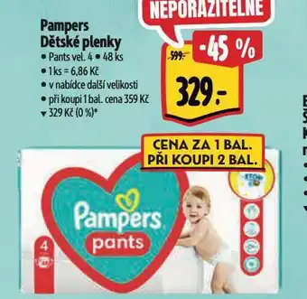 Albert Pampers pleny nabídka