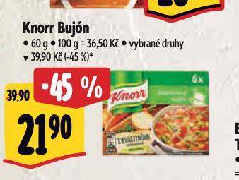 Albert Knorr bujón nabídka