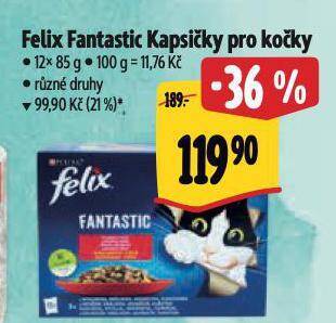 Albert Felix fantastic kapsičky pro kočky nabídka