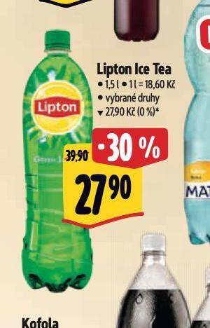 Albert Lipton ice tea nabídka