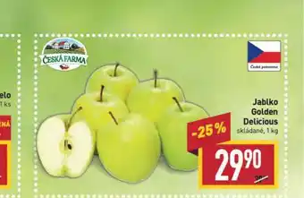 Billa Jablka golden delicious nabídka