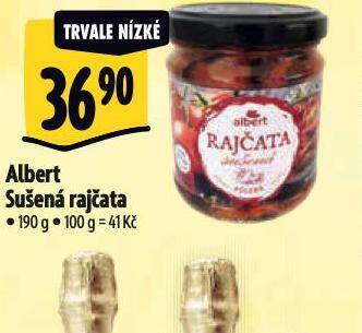 Albert Sušená rajčata nabídka