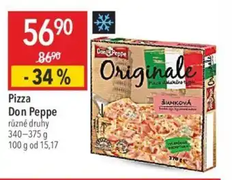 Globus Pizza Don Peppe nabídka