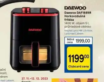 Tesco Horkovzdušná fritéza daewoo nabídka