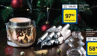 Tesco Svíčky vysoké nabídka