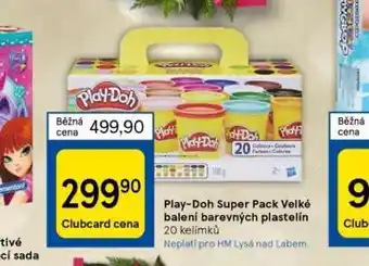Tesco Play doh super pack velké balení barevných plastelín nabídka