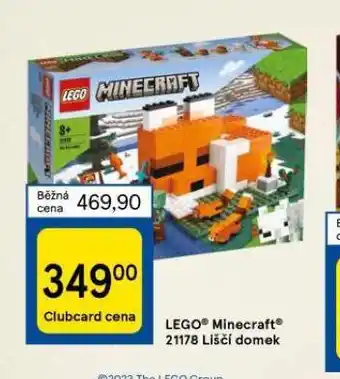 Tesco Stavebnice lego minecraft nabídka