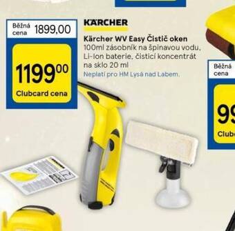 Tesco Kärcher wv čistič oken nabídka
