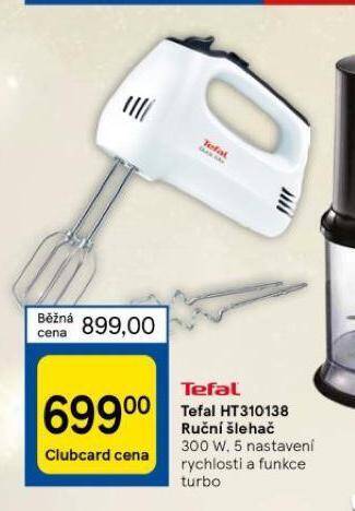 Tesco Ruční šlehač tefal nabídka