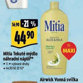 Albert Mitia sprchový gel nabídka