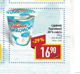 Billa Lipánek tvarohový -30% cukru nabídka