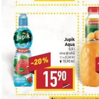 Billa Jupík aqua nabídka