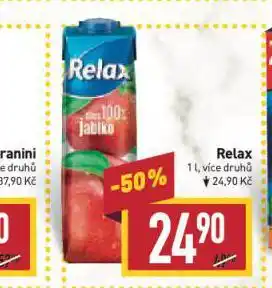 Billa Relax nabídka