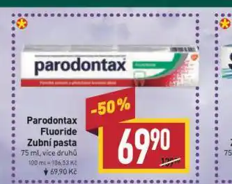 Billa Parodontax zubní pasta nabídka