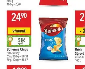 Globus Bohemia chips nabídka