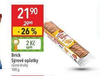 Globus Brick sýrové oplatky nabídka