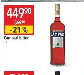 Globus Campari bitter nabídka