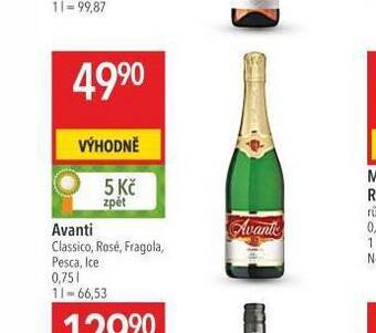 Globus Avanti nabídka