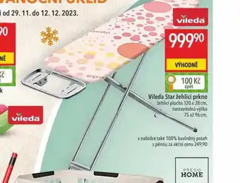 Vileda star žehlící prkno