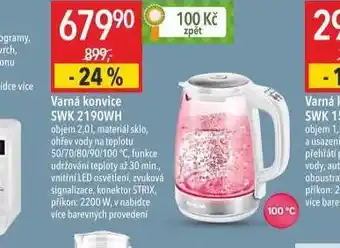 Globus Varná konvice sencor nabídka